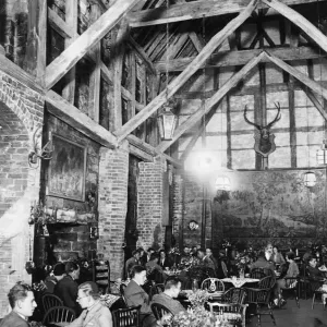 The Leicester barn at Kenilworth Castle which dates from the fifteenth century has The Leicester barn at Kenilworth Castle which dates from the fifteenth century has