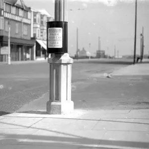 Litter Bin in Margate, Kent. 1933