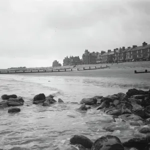 Littlestone on Sea Print, 1926 Black and White Photograph Littlestone on Sea Print, 1926 Black and White Photograph