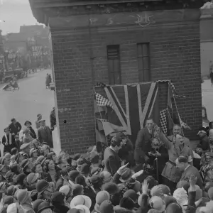 A local poses as Hitler. 1935 A local poses as Hitler. 1935