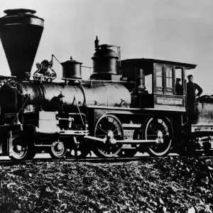 Locomotive Govenor Stanford the first to be placed in service by the Central Pacific Locomotive Govenor Stanford the first to be placed in service by the Central Pacific