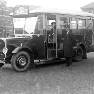 London General Omnibus Company (L. G. O. C. ) Bus in Kent. 1933