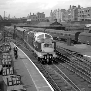 Vintage Print of the Flying Scotsman at Kings Cross Vintage Print of the Flying Scotsman at Kings Cross