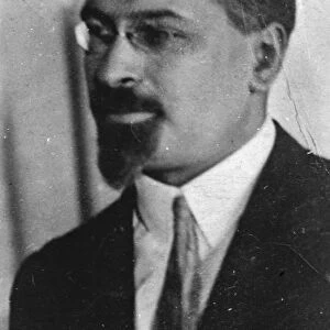 M Leon Karachin leader of the Soviet delegation coming to England. 21 September 1929