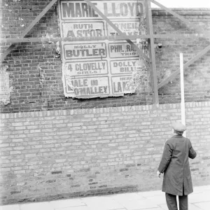 A Marie Lloyd poster. 1937