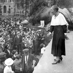 Masked Women Lead Demonstration In Trafalgar Square Peace Meeting Masked Women Lead Demonstration In Trafalgar Square Peace Meeting