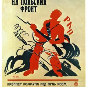 Mayakovsky Vladimir and Malyutin Ivan On to the Polish Front - Comrades the country