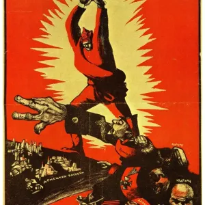Moor Dmitry - Wrangel is still alive - finish him off mercilessly! Moscow, 1920 Moor Dmitry - Wrangel is still alive - finish him off mercilessly! Moscow, 1920