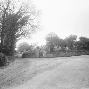 Mottistone Village Print - Isle of Wight Scene Mottistone Village Print - Isle of Wight Scene