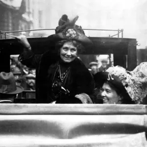 Mrs Pankhurst Print, 1912