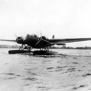 US Army Seaplane Bomber Print US Army Seaplane Bomber Print
