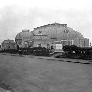 The new concert pavilion, Worthing seafront, West Sussex Coast. 1926