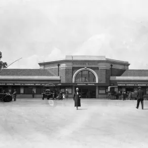 The new railway station at Hastings, Kent. 6 July 1931 The new railway station at Hastings, Kent. 6 July 1931