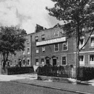 Vauxhall Walk South East London Print 1950
