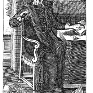 NOSTRADAMUS Portrait of Nostradamus - engraving from the Life of Nostradamus section NOSTRADAMUS Portrait of Nostradamus - engraving from the Life of Nostradamus section