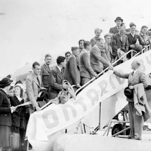 Off to a new horizon. By the time Monday arrives, the first party of Britons to Off to a new horizon. By the time Monday arrives, the first party of Britons to