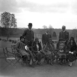 At the opening of the Englemere, Ascot Country Club, back row; General Sir A