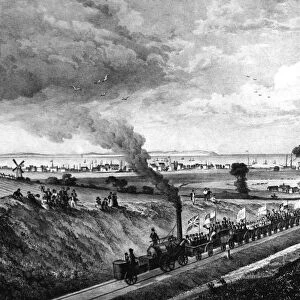 Opening of the first steam passenger railway - Canterbury - Whitstable 6th May 1830 ?TopFoto