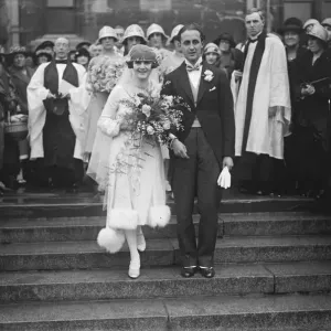 Oxford Blue weds. Mr Cedric Morgan and Miss G Whistler were married at Oxford Cathedral Bride Oxford Blue weds. Mr Cedric Morgan and Miss G Whistler were married at Oxford Cathedral Bride