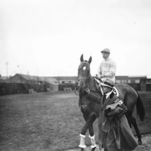 P Lestrange, a jockey 1923