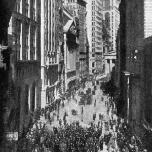 Panic of 1907 also known as the 1907 Bankers Panic. The scene of Harrimans Great Panic of 1907 also known as the 1907 Bankers Panic. The scene of Harrimans Great