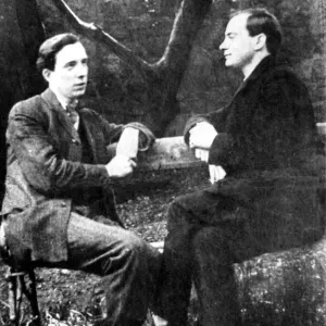 Patrick Pearce (seen with his brother Willie) 1879-1916, Irish poet prominent in the Gaelic revival Patrick Pearce (seen with his brother Willie) 1879-1916, Irish poet prominent in the Gaelic revival