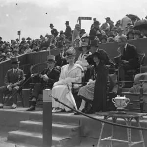 1926 Print of The Queen at Hurlingham Polo Club 1926 Print of The Queen at Hurlingham Polo Club