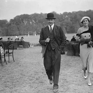 At the Polo tournament at Cowdray Park, Midhurst, Sussex - Mr and Mrs Wingfield