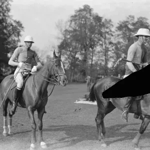 Polo at Worcester Park. Col F V Wyllie, M F H ( Scopwicks ). 1925 Polo at Worcester Park. Col F V Wyllie, M F H ( Scopwicks ). 1925