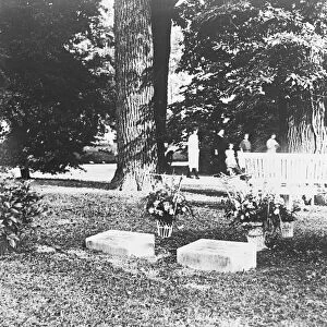 President Hardings last resting place The Harding family plot in the cemetery at Marion Ohio