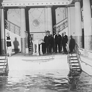 To take the Prince of Wales across the Atlantic. The magnificent swimming pool