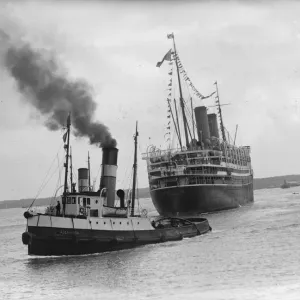 The Prince of Wales home again. HRH arrives at Southampton. The Empress of France The Prince of Wales home again. HRH arrives at Southampton. The Empress of France