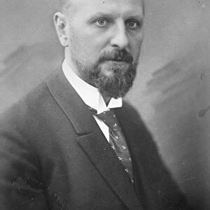 Professor Alexander Tsankoff The Bulgarian Premier 1 August 1924