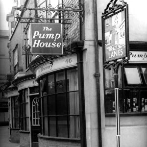 The Pump House, The Lanes, Brighton Sussex, street scene