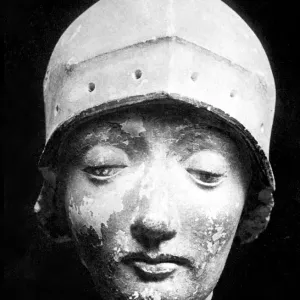 Print of a Reputed Portrait of Joan of Arc Print of a Reputed Portrait of Joan of Arc