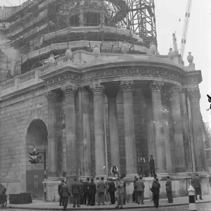 Rising from its maze of scaffolding, the new wing of the Bank of England is adding Rising from its maze of scaffolding, the new wing of the Bank of England is adding