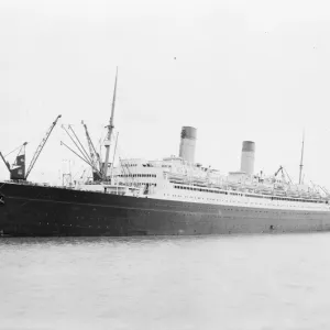 RMS Homeric Print - 1922-1935 White Star Liner RMS Homeric Print - 1922-1935 White Star Liner