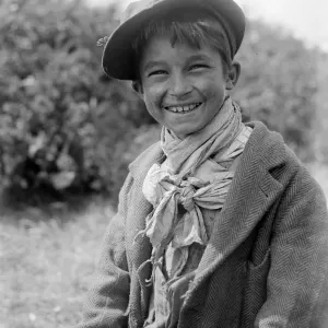 A Romany Gypsy Boy at Epsom Race Meeting Print A Romany Gypsy Boy at Epsom Race Meeting Print