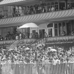 Royal Ascot. A general view of the scene in the Royal box and Royal enclosure Royal Ascot. A general view of the scene in the Royal box and Royal enclosure