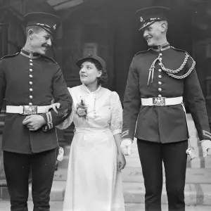 Royal Horse Guard married at Caxton Hall. Trooper K Knox of the Royal Horse Guards Royal Horse Guard married at Caxton Hall. Trooper K Knox of the Royal Horse Guards