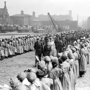 Royal Tour of The West Riding. 1 June 1918