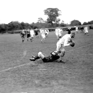 Rugby game: Sidcup V L Scott rugger. 1934 Rugby game: Sidcup V L Scott rugger. 1934