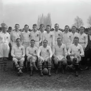 Match de Rugby de la Saison dans le Championnat des Cinq Nations 1922 Angleterre contre. Match de Rugby de la Saison dans le Championnat des Cinq Nations 1922 Angleterre contre.