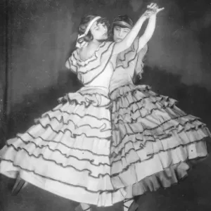 Russian royalties as dancers The Princesses Tatiana and Vera Constantinevna, daughters Russian royalties as dancers The Princesses Tatiana and Vera Constantinevna, daughters