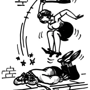 self defence. Cartoon by Sax Usually paying little or no attention to political correctness self defence. Cartoon by Sax Usually paying little or no attention to political correctness