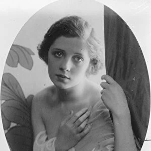 Senorita Carmencita Larrabeiti, star of the Princess theatre, Madrid. 21 October 1927
