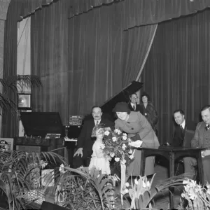 Sidcup exhibition presentation in Kent. 1937