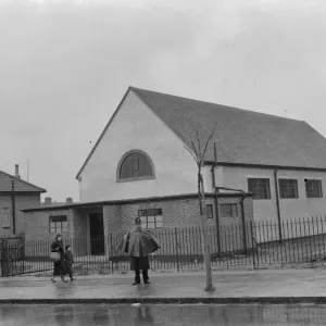 Sir Kingsley Wood opens St Barnabas Hall in Eltham, London, which was dedicated Sir Kingsley Wood opens St Barnabas Hall in Eltham, London, which was dedicated