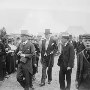 Society at Epsom Races The Duke of Portland 2 June 1922 Society at Epsom Races The Duke of Portland 2 June 1922