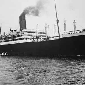 The SS Minnewaska of the Red Star Line. 31 December 1928 The SS Minnewaska of the Red Star Line. 31 December 1928